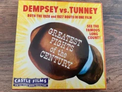 Tradera Greatest fights of the centuary Dempsey vs Tunney 1926 & 1927| Analoge Projektorer