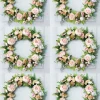 Tradera Grossist- 6 st Pionblomma Handgjorda krans konstgjorda blommor bröllop| Bryllups-borddækning & Dekorationer