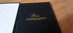 Tradera Gästbok - Mina middagsgäster| Bryllups-borddækning & Dekorationer