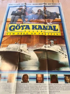 Tradera Göta Kanal Vem drog ut proppen No45> Plakater