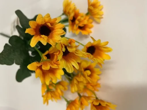 Tradera Gula konstgjorda blommor| Kunstige Planter
