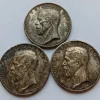 Tradera Gustav V 3 st Silvermedaljer Officerarnas Målskjutnings Förbund 1919,1921 Ut 1:-| Andre Mønter & Sedler