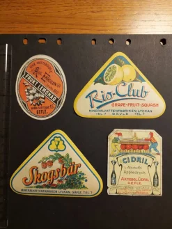 Tradera Gävle, Gefle, A Eriksson, Lyckan, Cidril. Fruktlemonad, Rio-club, Skogsbär, etc| Breweriana