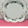 Online Hackfors Porslin Anemone Hepatica Serveringsfat Keramik & Porcelæn, Svensk
