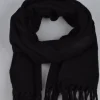 Discount Halsduk, Codello, svart, Strl: Onesize, Angora/Lammull/Nylon Sjaler & Halstørklæder
