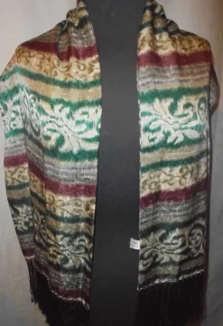 Clearance halsduk i siden, silke, vintage Sjaler & Halstørklæder