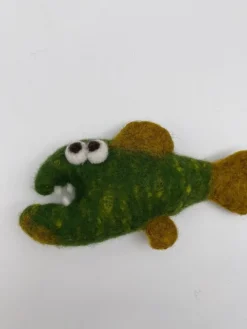 Tradera Handgjord Filtfisk med Magnet> Magneter