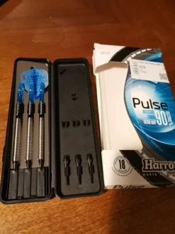 Tradera Harrows Pulse 90 Tungsten 18g soft tip dart> Dart