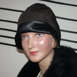 Fashion Hatt från 50-talet/ Vintage/ KAMA´s Silhouet/ Svart hatt/ Iris Jansson Kalmar Hovedbeklædning
