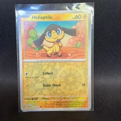 Tradera Helioptile- 070/167 - Twilight Masqurade/Reverse/Holo/Scarlet&Violet> Samlebilleder