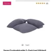 Tradera Helt NYA Sanos prydnadskuddar 3-pack, mörkgrå 50x50 cm.| Boligtekstiler