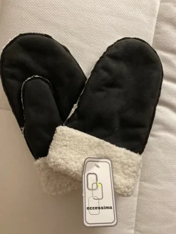 Fashion Helt nya vantar dam stl 8/8,5, svarta, sköna  Handsker & Vanter