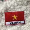 Store Helt Nytt Tygmärke ”Vietnam Stofmærker & Pins