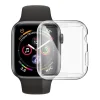 Tradera Heltäckande Skal till AppleWatch 4/5/6/SE Skärmskydd 44mm Transparent> Anden Telefoni