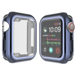 Tradera Heltäckande Skal till Apple Watch 1/2/3 Skärmskydd 42mm BLÅ> Anden Telefoni