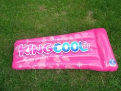 Tradera Hemglass King Cool uppblåsbar bad och pool madrass 110 x 53 cm NY OANVÄND glass> Vandsport