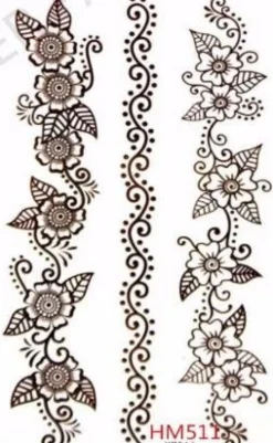 Tradera HENNA Engångs Tatuering / HENNA Temporary Tattoo| Tatovering