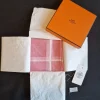 Cheap Hermés näsduk / liten scarf i rosa Andet Tilbehør