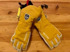Fashion Hestra Heli-Ski Handske Storlek 6 - skidhandskar Gul/Vit Handsker & Vanter