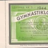 Tradera Häfte med 9 lottsedlar. Gymnastiklotteriet 1944> Lotterier & Lodsedler