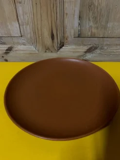 Best Höganäs, stor mattallrik, rostfärgad Keramik & Porcelæn, Svensk