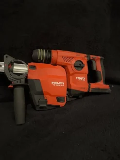 Hot Hilti TE 6-22 SDS-max borrhammare med dammsugare TE DRS-4/6 Maskiner