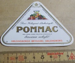 Tradera HÄLSINGBORGS BRYGGERI, HÄLSINGBORG. POMMAC| Breweriana