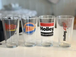 Tradera Holley, glas, 4 st, grogg, 50 kr| Andet Køretøjsrelateret