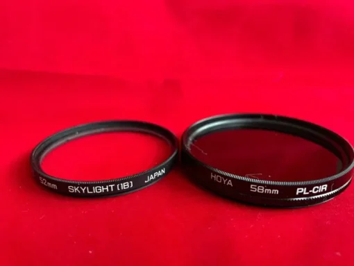 Tradera Hoya 58mm PL-CIR polarisationsfilter + Skylight filter 52mm| Kameratilbehør