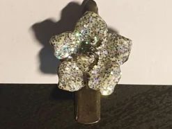 Hot Hårklämma med glittrande blomma Hårtilbehør