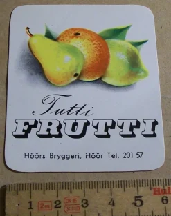 Tradera HÖÖRS BRYGGERI, HÖÖR. TUTTI FRUTTI| Breweriana
