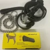 Tradera Hundhalsband stål o läderkoppel, Pentgentle antiskall träning för hund oanvänd> Kæledyrstilbehør