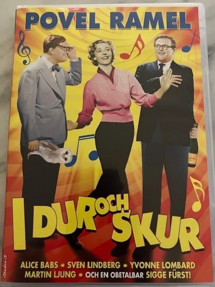 Tradera I Dur och Skur - Povel Ramel och Alice Babs mfl - Studio S - DVD| Svenske Film