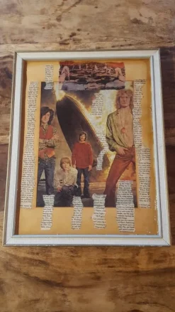 Tradera Idoltavla / Led Zeppelin / Handgjord / 32 x 38 Cm| Anden Kunst