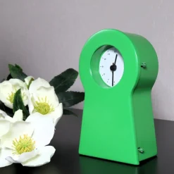 Tradera Ikea PS 1995 Klocka Lilla Modellen Grön Metall Bordsklocka> Ure Til Hjemmet