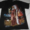 Tradera INDIAN HÖVDING MED TJURKRANIE SMALL (AKAMA T-SHIRT) NY OANVÄND> Herretøj
