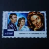 Tradera INGRID BERGMAN / GREGORY PECK, Postfriskt frimärke| Resten Af Verden