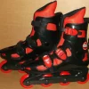 Tradera Inlines Rollerblades OLW Svart Röd strl 45 NYA Oanvända> Skateboard & Inliners