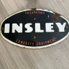 Tradera Insley Excavators & Concrete Equipment Skylt> Skilte