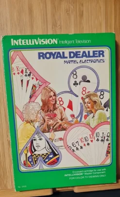 Tradera Intellivision - Royal Dealer> Retro-videospil Og Pocket-spil