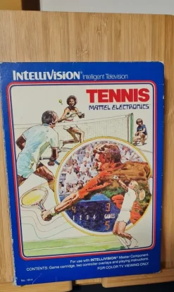 Tradera Intellivision - Tennis> Retro-videospil Og Pocket-spil