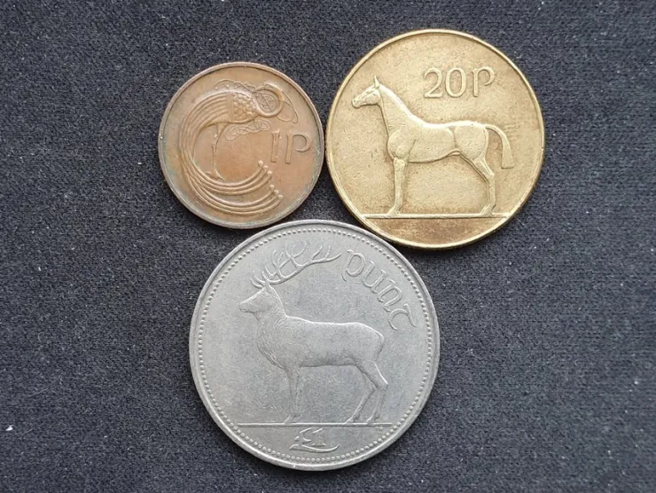 Tradera Irland 3 olika mynt| Udenlandske Mønter