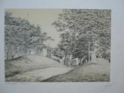 Tradera JAMES PAULI BISKOPSGRAVAR I STRÄNGNÄS i FÄRGLITOGR FRÅN 1930| Grafik & Tegninger