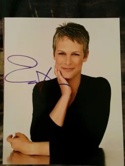 Tradera Jamie Lee Curtis Halloween Signerad Autograf| Filmmemorabilia