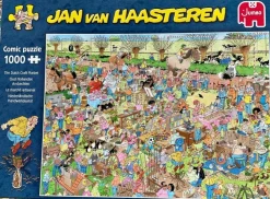 Tradera Jan van Haasteren med motivet ”The Dutch Craft Market”, 1000 bitar.| Puslespil