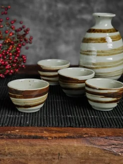 Tradera Japansk sake set Kinshiro| Kaffe & Te