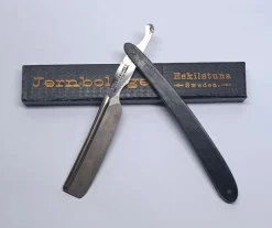 Tradera Jernbolaget Eskilstuna äldre svensk rakkniv med etui| Barbering