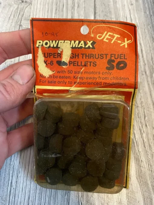Tradera JET-X PowerMax Super High Thrust Fuel Pellets - K-6| Modelmotorer