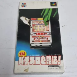 Tradera Jissen Pachi-slot Hisshouhou Nintendo SNES Super Famicom spel i låda> Nintendo
