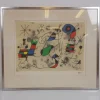 New Joan Miró - Inramad reproduktion Grafik & Tegninger